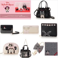 🐧Samantha Thavasa Minnie Mouse 米妮 手提袋 / 手拿包 / 真皮長銀包 / 真皮銀包 / 收納袋連鏡 / 迷你包包吊飾 / 吊飾 / 手巾✈️日本代購/代拍🐧龍店