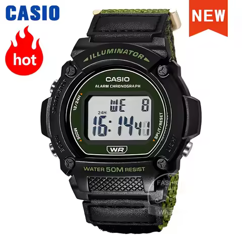 Casio watch for men top luxury set military digital watch reloj casio hombre free shipping W-219H se