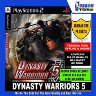 KASET DVD GAME PS2 DYNASTY WARRIORS 5