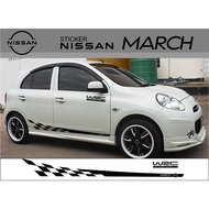 Nissan March sticker, Nissan March accessories