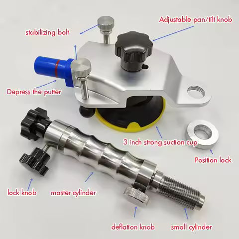 Vacuum Glass Repair Tool for Car Windshield Crack Repair Glue Injection Pump Automotive Explosion Po