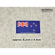 New Zealand National Flag Iron On Patch DIY Country Badge