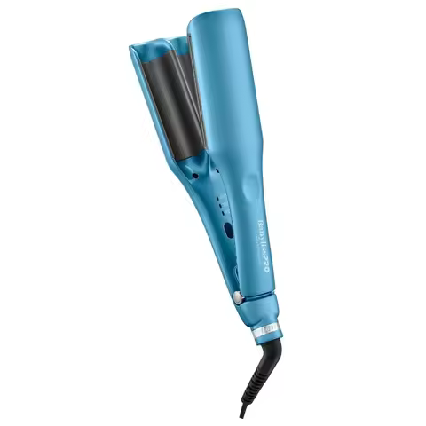 Nano Titanium COMPACT TOOLS for Travel: Lightweight 3-in-1 Hair Dryer Hot Air Brush Paddle Brush in 