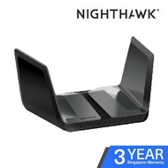 NETGEAR Nighthawk AX8 8-Stream WiFi 6 Router RAX80 - AX6000 Wireless Speed (up to 6Gbps)