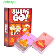 CYBERPULSE Sushi Go Pick And Pass Card, Family Casual Party Family Get-together Sushi Go Card Game, 