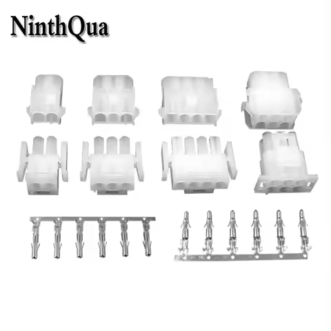 1set 63080 Male and female housing + terminal Connector kits 6.35mm Pitch Plug-in Board 8A~13A