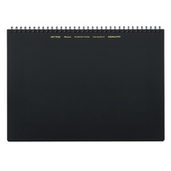 Kokuyo Soft Ring Notebook Business 70 Sheets A4 Squared Black SS-SV427S5-D