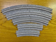 Brand new N Scale Tomix Light Grey  Covered CL Track, 5 sizes.   ใหม่เอี่ยม N Scale Tomix Light Grey