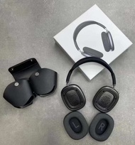 P9A + SMAX แบบไร้สายแบบครอบหูพร้อมเคสหนังกีฬาบลูทูธป๊อปอัพหูฟังเพลงโอเวอร์หูฟัง