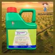 [ORIGINAL] 4L Tricrown ACM Glyphosate 41% Herbicide Sama Macam Ecomax RACUN RUMPUT/ Glyphosate 41/ T