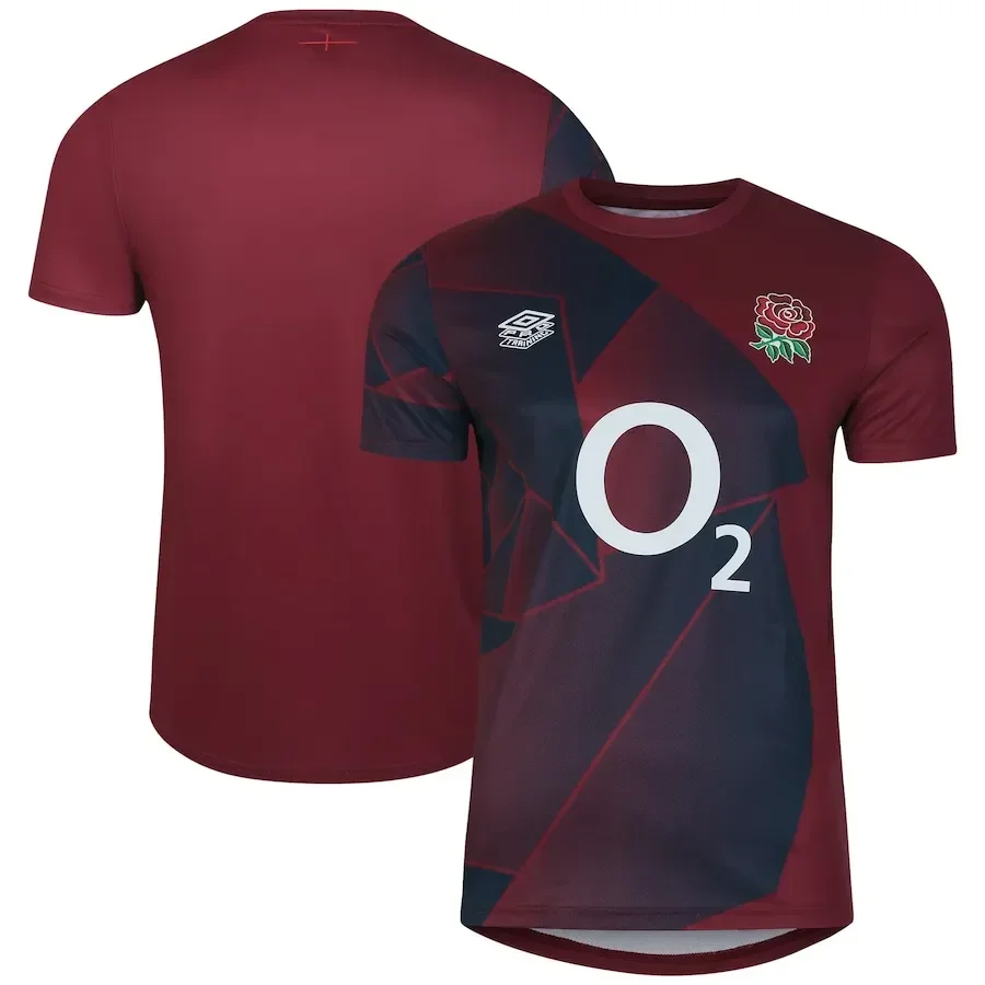 【Value Bundle】 Small Star Unpopular Football Jersey U Ji England Rugby Jersey 3D Printing Breathable