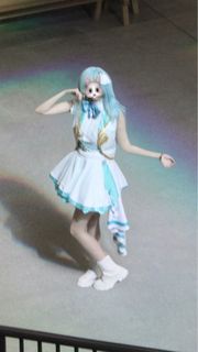 日野森雫 szk 世界計畫劇場版 打歌服華改 cos服