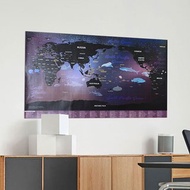 World Traveller環遊世界地圖海報-海洋奇幻之旅-英文