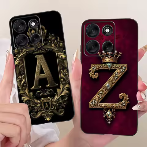 For Motorola Moto G56 Case Moto G86 Power New Letters Cover Soft TPU Phone Case For Motorola G86 Pow
