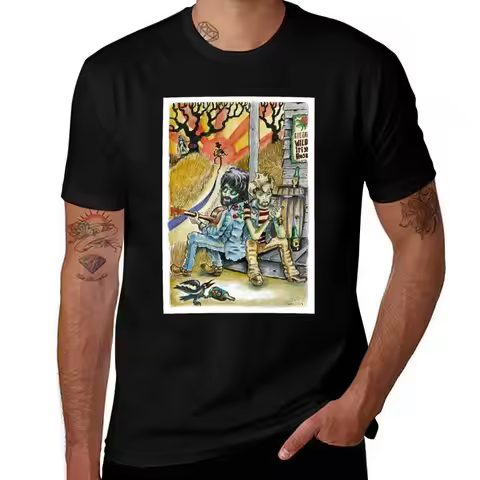 Jerry and Pigpen T-Shirt man t shirt luxury man t shirt designer t shirt men 100% cotton luxury bran