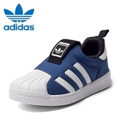 Adidas Kids Toddler Originals Superstar 360 Shoes S74740 Blue/White Sneakers