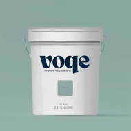 Voqe สีน้ำอะครีลิคแท้ 100% เฉดสีป่าสนจาง 9 ลิตร สีทาบ้าน ทาอาคารพรีเมี่ยม เกรด15 ปี เนื้อสีเยอะ