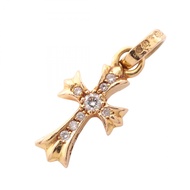 【二手】Chrome Hearts CHROME HEARTS 吊墜TOPCH 十字架 Baby Fat 鑽石 Baby Fat 22K 男士二手 A