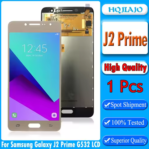 High Quality 5.0" LCD For Samsung Galaxy J2 Prime G532 G532F SM-G532F LCD Display Touch Screen Digit