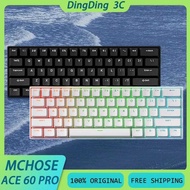 MCHOSE Ace 60Pro Magnetic Switch Mechanical Keyboard Wired RGB Hot Swap 61/68 Key Web Driver Cust