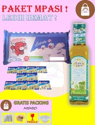 PAKET MPASI BAYI 6 BULAN LENGKAP CASA DI OLIVA MINYAK EVOO EVO EXTRA VIRGIN OLIVE OIL 250 ML + KEJU 