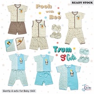 JC BABY Newborn Baby Printed Clothing Short Sleeve Short Pant Casual Long Sleeve Long Pant Sleepwear