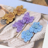 Buckle Button Cheongsam Button Children's Clothes Decoration Accessories Chinese Knot Butterfly Material Chinese Hand Woven