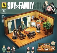 （需預訂）Spy x Family過家家周邊拼裝積木玩具