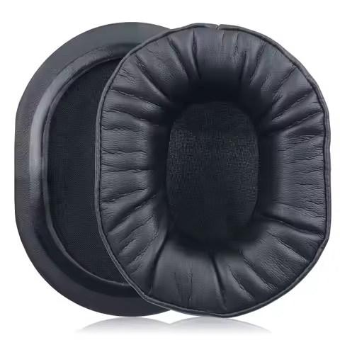 NullMini Replacement Earpads for Redragon H510 Zeus Headphones White Earmuff Earphone Sleeve Headset