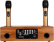 WZHZJ Handheld Wireless Karaoke Microphone Karaoke Players Singing Karaoke Machine Box Smart Mini Family Home System Mixer System