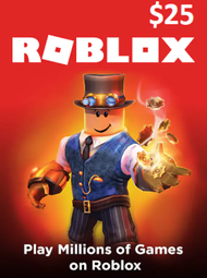 Roblox $25 Gift Card 2100 Robux Digital Code