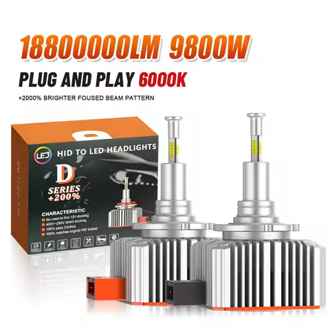 2pc 360 Led D1S D3S D8S Headlight Canbus Bulbs CSP Led Super Bright D1R D3R D8R Car Bulb 24V 12V For