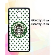 Custom Hardcase Samsung Galaxy J5 Pro | J7 Pro 2017 Starbucks Coffee Logo E0703 Case Cover