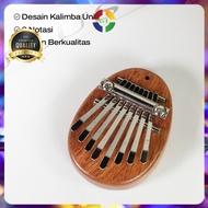 (GI) Mini Kalimba Thumb Piano Musical Toys 8 Note Sound Gift Idea Idea Idea Idea Birthday Gift