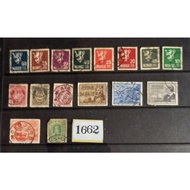 1662. Norway. Stamps issued bet 1937 - 1947. RM9.00