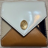 Tory Burch 專櫃拼色三折短夾