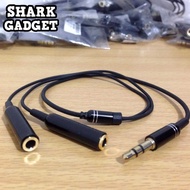 Send Now.. Audio Splitter Jack 3.5mm male to dual female 2in1 Audio &amp; Audio Cable 0WZ