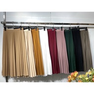 BEAUTIFUL NON-SHADED PLEATED SKIRT MS10692