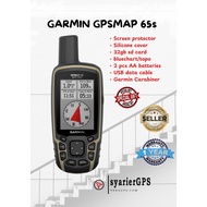 Garmin GPSMAP 65s Quadband receiver Handheld with 32gb preloaded map