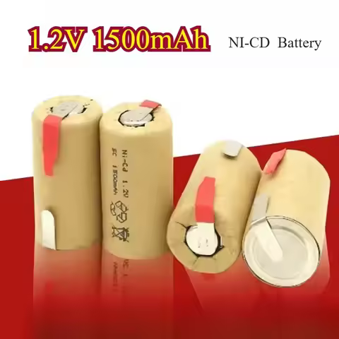 1.2V 1500mAh NI-CD SC Rechargeable High Power 10C Battery for Power Tools Screwdriver Electric Drill