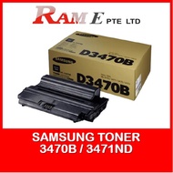 [ORIGINAL TONER] Samsung ML-D3470B D3470B 3470B 3470 / ML-D3471ND D3471ND 3471ND 3471 Black Toner Ca