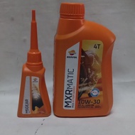 Paket Oli Motor Matic Repsol matic 10W 30 800ml + Oli gardan Repsol 120ml - Paket oli honda yamaha