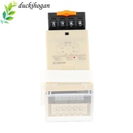 DUCKIHOGAN Digital Time Relay, 0.01S-99H99M 220V Time Relay, Precision Timing DH48S‐2Z with Socket B
