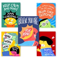 Ameba singlish character notebooks