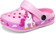 Children Garden Shoes Unisex Little- Kids Cartoon Clogs Slippers Toddler Slip On Lightweight Beach P