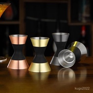 Double-Headed Ounce Cup Bar Wine Measuring Device 304 Stainless Steel Silicone Dispenser With Scale 