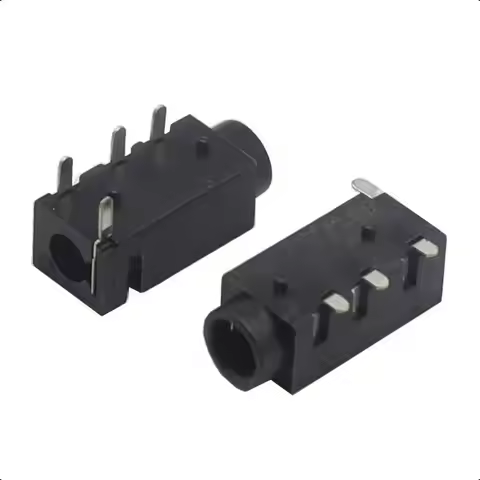 【50-10PCS】PJ320A/D 4Pole TRRS 3.5 MM Audio Jack Connector Through Holes PCB Horizontal 4 Contact 4 C