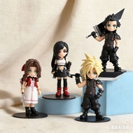 Final Fantasy 7 Game Merchandise Claude Merchandise Q Version Tifazax Mobile Game Figure Model Decor