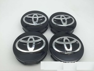 4Pcs 62Mm ศูนย์ล้อรถหมวกขอบดุมล้อฝาครอบตราสัญลักษณ์สำหรับ Toyota Royal Corolla Camry Land Cruiser Pr