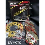 OSAKI REVO Chain Sprocket Set (Sniper 150,FZ16, FZi, XSR156
